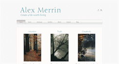 Desktop Screenshot of alexmerrin.com